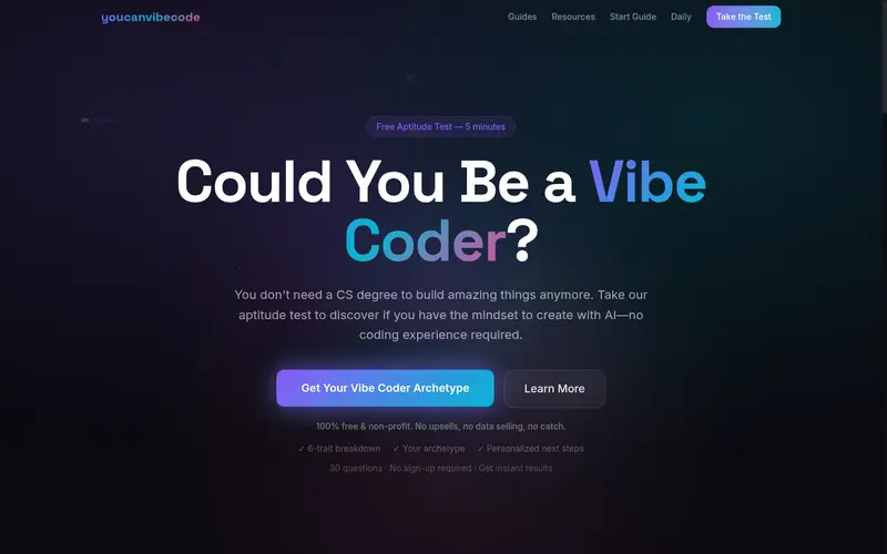You Can Vibe Code